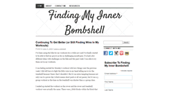 Desktop Screenshot of findingmyinnerbombshell.com